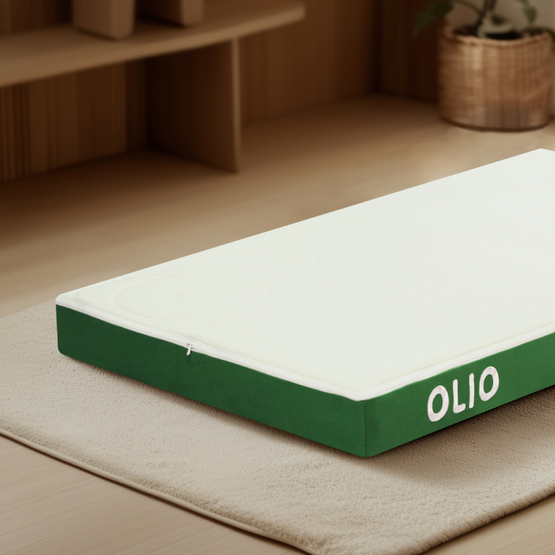 OLIO Premium POE Spine-Protecting Fully Washable Baby Mattress (Cot Size)
