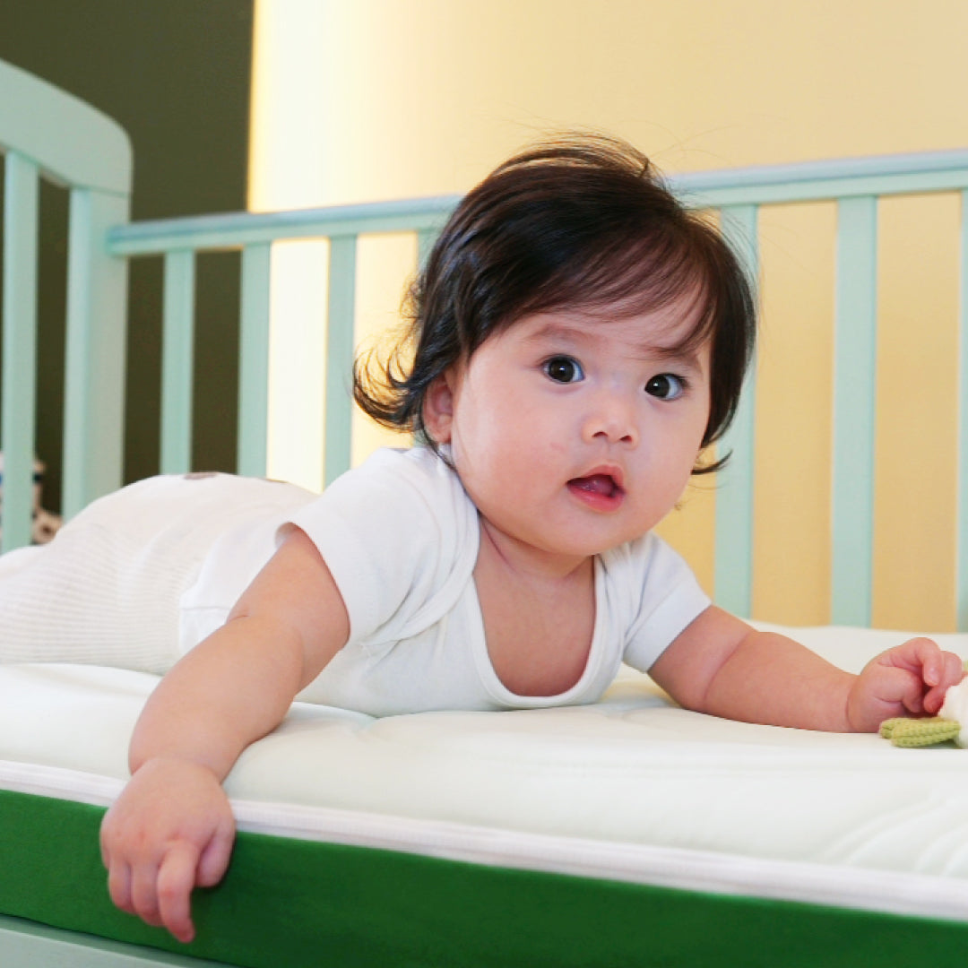 OLIO Premium POE Spine-Protecting Fully Washable Baby Mattress (Cot Size)